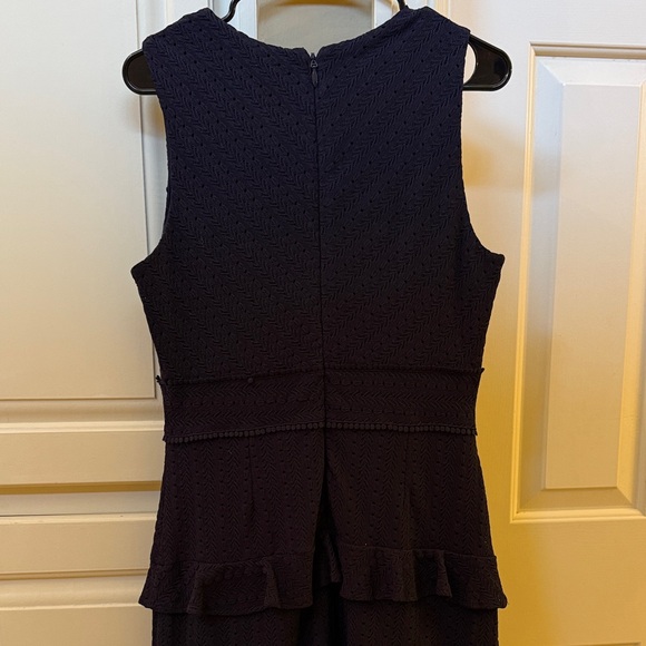 Adelyn Rae Navy Ruffle Dress - Picture 5 of 6